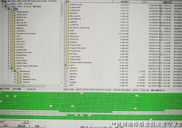 固态硬盘恢复之拯救某区政府intel固态硬盘5400S 512G二次恢复成功-第2张图片-贝塔运维 固态硬盘恢复之拯救某区政府intel固态硬盘5400S 512G二次恢复成功-第2张图片-贝塔运维