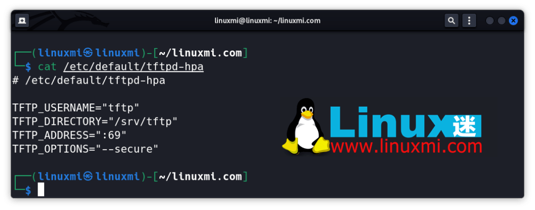 如何在 Linux 上设置古老简单的 TFTP 服务器-第2张图片-贝塔运维